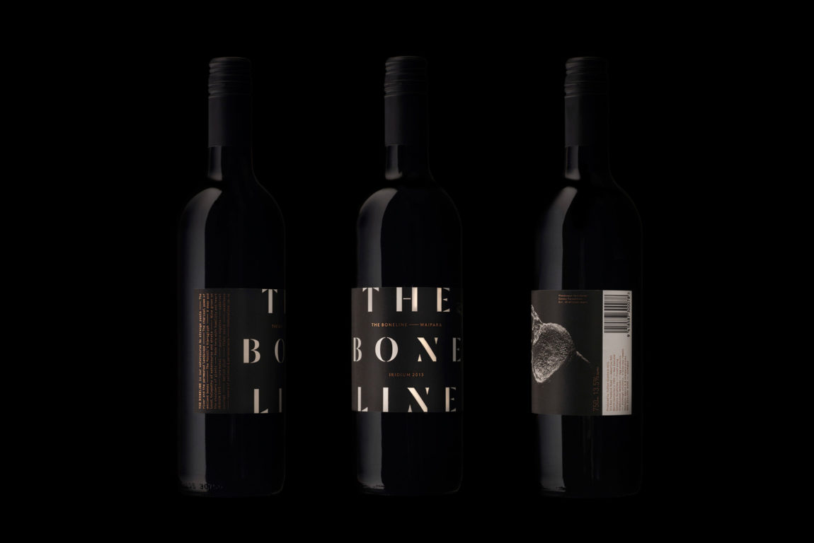Bone Line Wines packaging